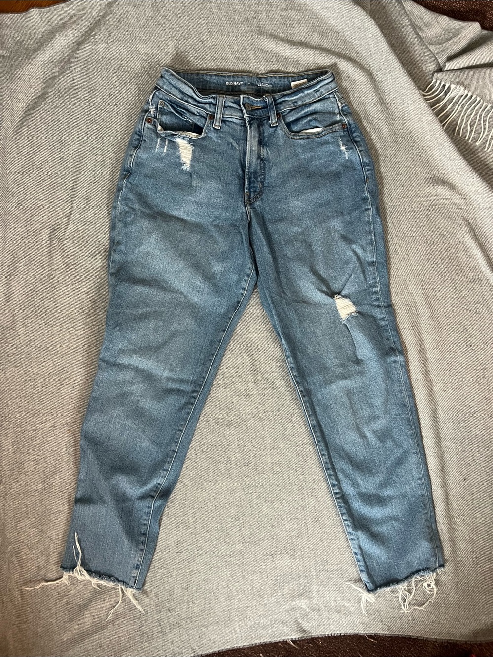 Old Navy Curvy OG straight leg jeans